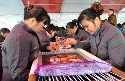 第八届中国刺绣文化艺术节盛大开幕-搜狐